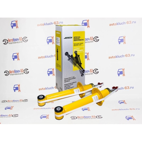 Задние амортизаторы газомасляные Лада Гранта, Калина 2 ATECH SPECIAL-GAS
