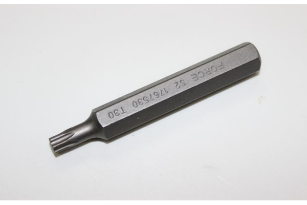 Бита TORX T30 L=75 мм, привод 10 мм Force