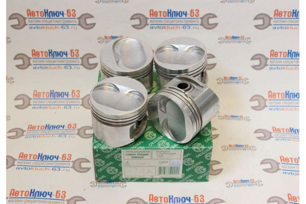 Безвтыковые поршни с пальцами для двигателя ВАЗ 21083 82.4 СТК