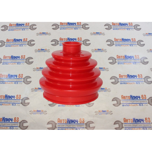 Чехол наружного шарнира ВАЗ-2108-2115 красный silicone A-sport 2108-2215030