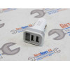 Автомобильное зарядное устройство USB на 2 разъема с цифровым вольтметром