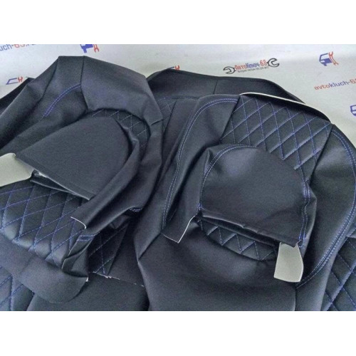 Авточехлы RECARO из экокожи на ВАЗ 2108-99, 2113-15