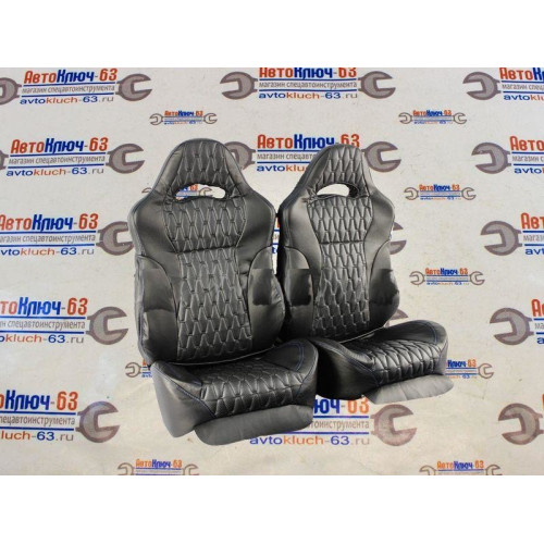 Комплект для переделки RECARO из экокожи для сидений ВАЗ