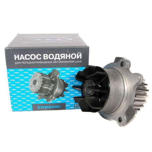 Водяной насос (помпа) ТЗА на 8 кл ВАЗ 2108-21099, 2110-2112, 2113-2115, Калина, Гранта, Ока