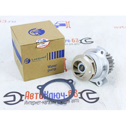 Водяной насос (помпа) Лузар Turbo на 8 кл ВАЗ 2108-21099, 2110-2112, 2113-2115, Калина, Гранта, Ока