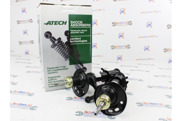 Передние стойки Лада Приора ВАЗ 2170, 2171, 2172 ATECH (АТЭК) масляные
