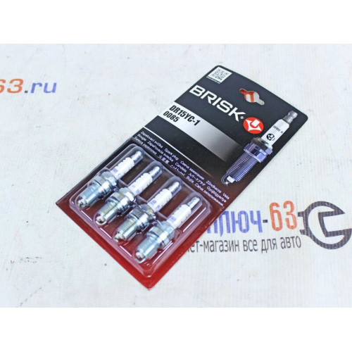 Комплект свечей зажигания Brisk A-Line на 16 кл. Ваз