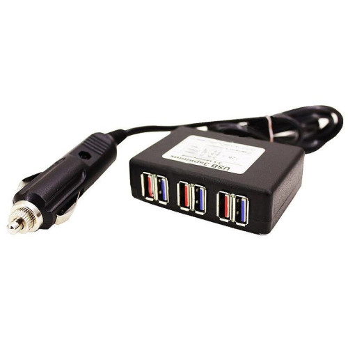 3-х канальное USB зарядное устройство (комплект)
