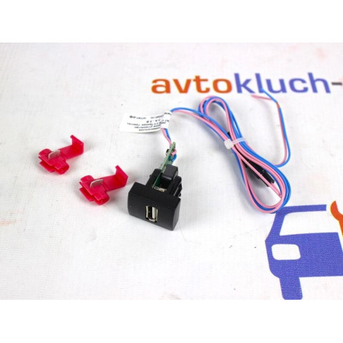 USB-зарядник Штат 2.0 вместо заглушки кнопки на Лада Приора, Калина 2, Гранта, Гранта FL
