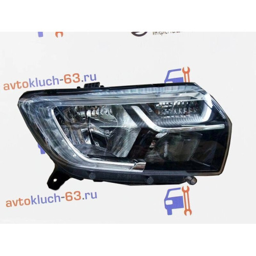 Оригинальная передняя фара на Renault Logan 2, Sandero 2