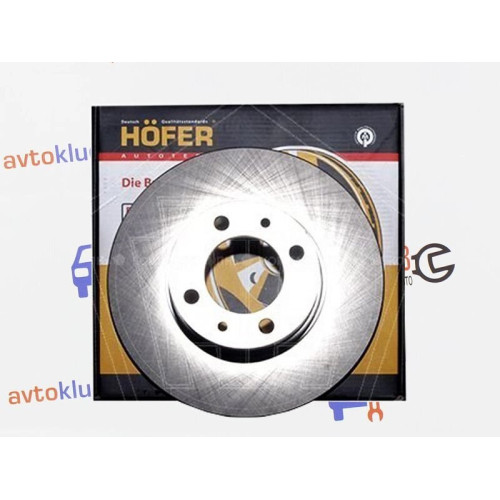 Диски переднего тормоза R13 для ВАЗ 2108-21099, 2113-2115 Hofer HF130202