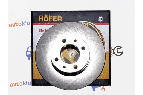 Диски переднего тормоза R13 для ВАЗ 2108-21099, 2113-2115 Hofer HF130202