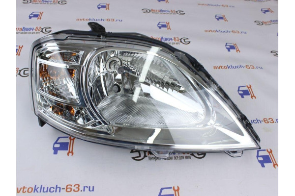Блок фара правая для Лада Ларгус, Рено Логан Аналог